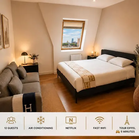Champs-elysees Prestige 4 Bedrooms 12 Guests *